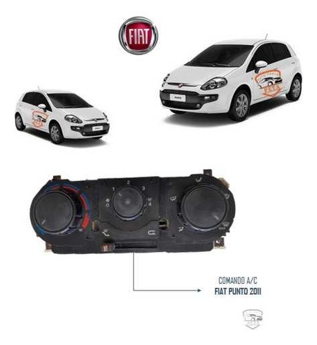 Comando A/c Fiat Punto 2011