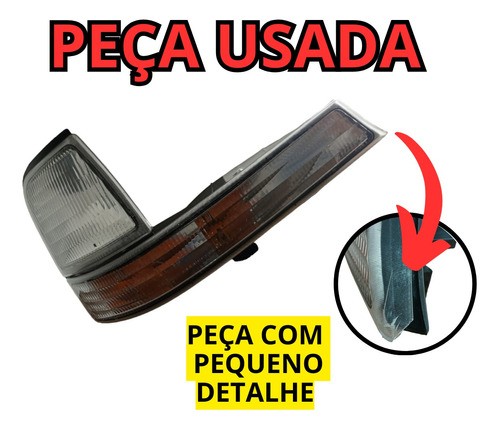 Pisca Dianteiro Ford Ranger 1998/2003 Cristal Lado Direito  