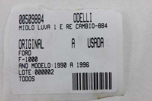 Miolo Luva 1 E Re Câmbio F-1000 90/96 Usado (884)