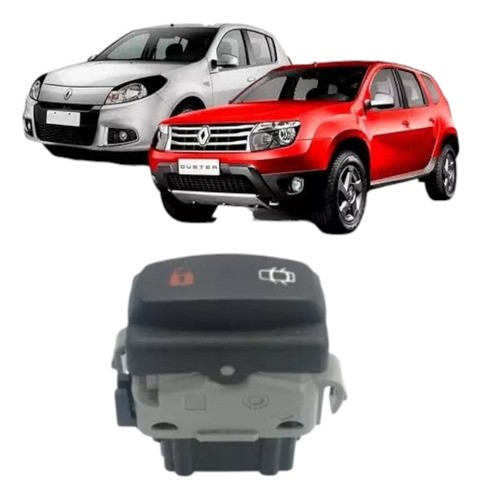 Botao Trava Porta Renault Sandero Logan Duster 2012 2013