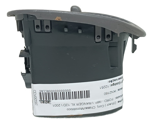 Difusor Saida Ar Lateral Direito Painel Ranger 1997 2012