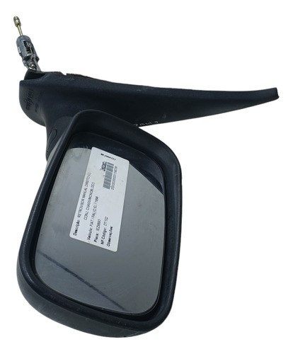 Retrovisor Externo Direito Fiat Palio 1996  (rf) Cxa277