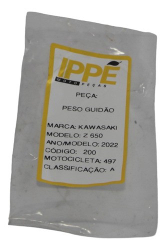 Peso Guidão Kawasaki Z650 (497) 2022