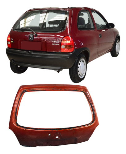 Tampa Traseira Gm Corsa 1996-2003 2 Portas