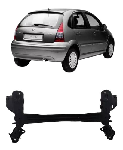 Eixo Traseiro Citroen C3 2004 A 2012 Original