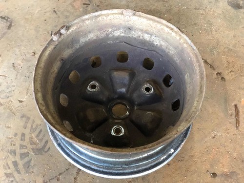 Roda De Ferro Avulsa Ford Corcel 2 / Del Rey / Pampa Aro 13