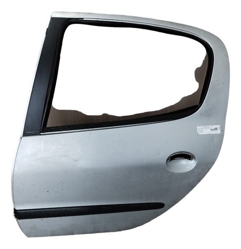 Porta Friso Peugeot 206 207 Traseira Esquerda 1999 2010