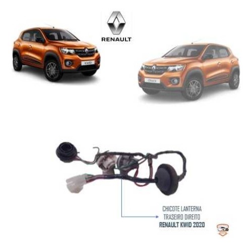 Chicote Lanterna Traseiro Direito Renault Kwid 2020