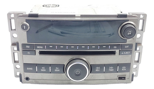 Rádio Cd Original Chevrolet Malibu Ano 2008 A 2013
