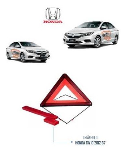 Triângulo De Segurança Honda Civic 2012