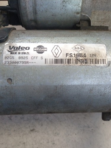 Motor Partida Arranque Renault Sandero Logan 1.0 2015 2016