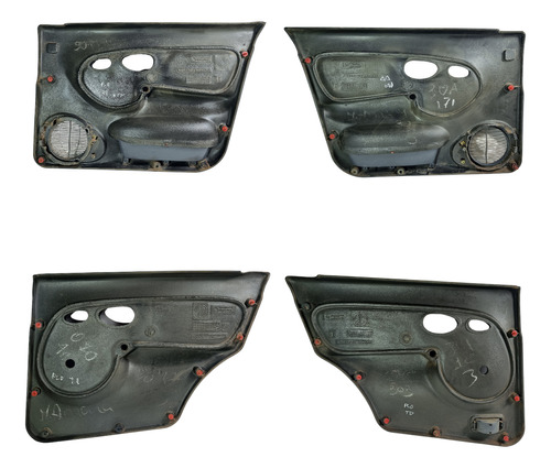 Forro De Porta Fiat Palio 4p 1996 A 2001 Completo Original