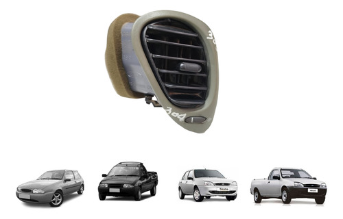 Difusor Ar Fiesta Courier 96 97 98 99 A 02 Lateral Direito