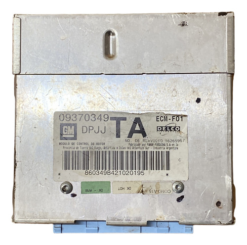 Modulo Injeção Gm Corsa 1.0 Gasolina 09370349