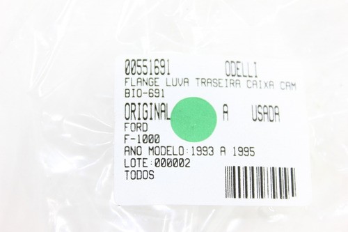 Flange Luva Traseira Caixa Câmbio F-1000 93/95 Usado (691)