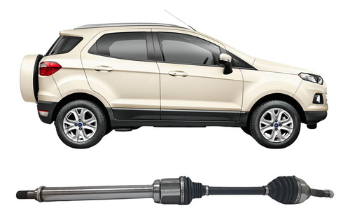 Semi Eixo Direito Ford Ecosport 1.6 16v Manual 2015 2016