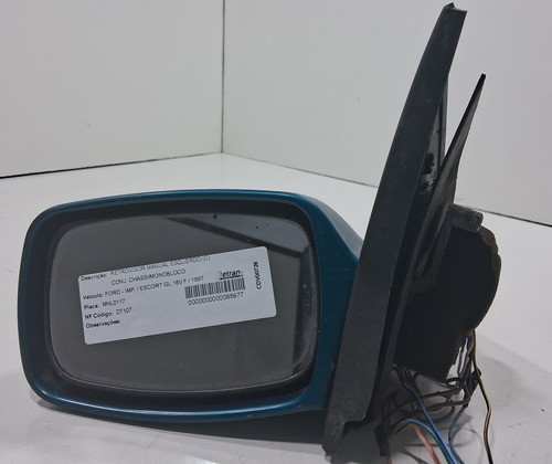 Retrovisor Elétrico Esquerdo Ford Escort 1997 Cxf17 (av)