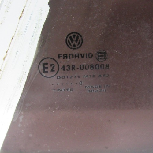 Vigia Vidro Porta Traseira Direita Volkswagen Gol G3 / G4 / Bola Ano 2001 Á 2006