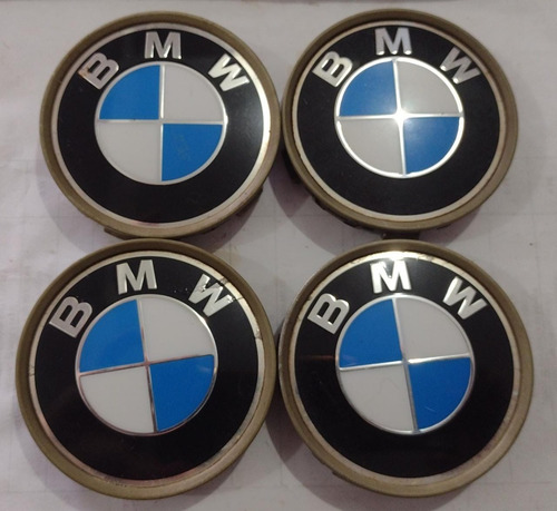 Kit Jogo De 4 Calotas Da Roda Bmw X3 X5 X6 M3 M4 M5 Z3 Z4