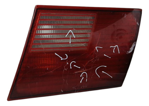 Moldura Placa Santana Traseira 2000 C/ Detalhe  (ap) Ptz