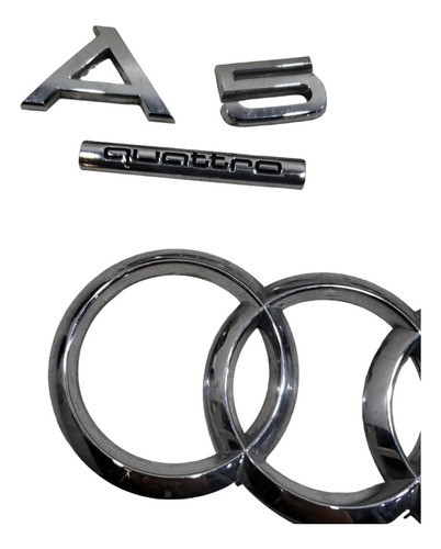 Moldura Emblema Letreiro Tampa Traseira Audi A5 2012 A 2016