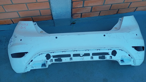 Parachoque Traseiro Ford New Fiesta Hatch  2013/.. 25576