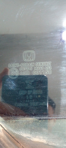 Vidro Fixo Porta Tras Dir Honda City 2010/13 (r)