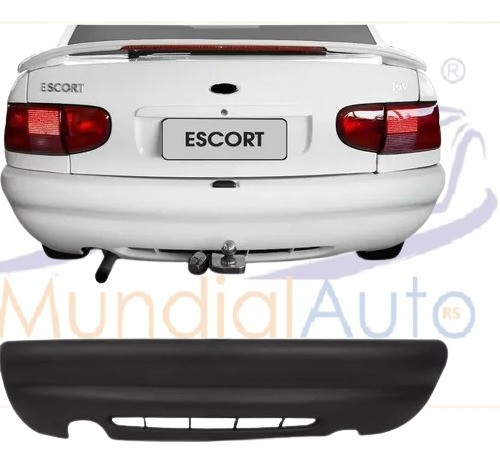 Parachoque Traseiro Escort Zetec 1996/02 19166