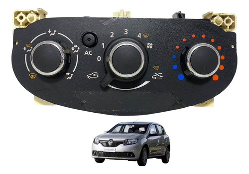 Comando Ar Condicionado Renault Logan Sandero 2015 A 2020