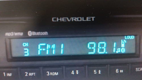 Rádio Chevrolet Onix Lt 1.4 2015 (original) Cód52112270