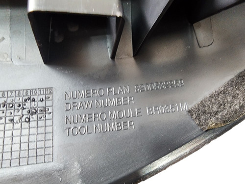 Moldura Painel Instrumentos Renault Sandero Logan  2008 2012