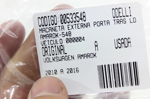 Maçaneta Externa Porta Tras Amarok 10/16 Ld Usado (548)