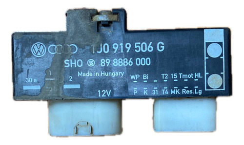 Módulo Rele Ventoinha A/c Vw Polo Golf  A3 1j0919506g