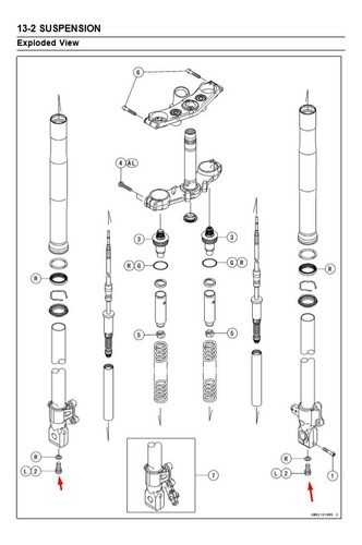 Parafuso Cilindro Bengala Z 750 08-12 (306)