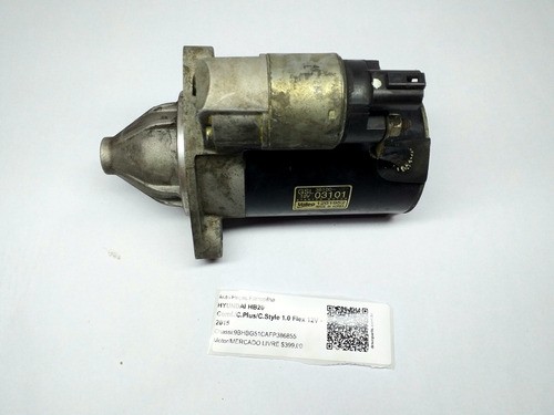 Motor Partida / Arranque Hyundai Hb20 13/17 1.0 3cc 1201952