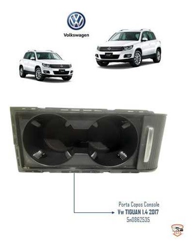  Porta Copos Console Vw Tiguan 1.4 2017 5n0862535