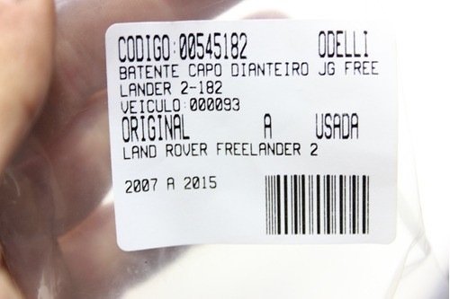 Batente Cap Dianteiro Jg Freelander 2 07/15 (182)