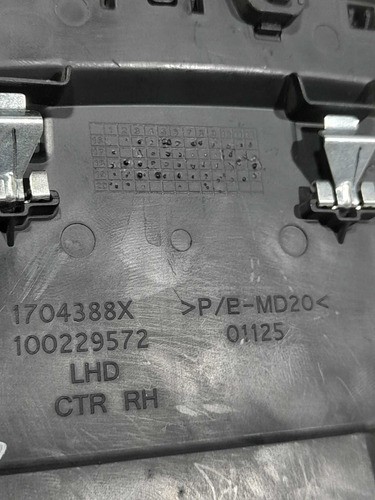 Difusor Central L/d Fiat Toro 2021 100229572