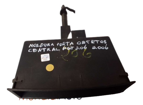 Moldura Porta Objetos Central Peugeot 206 2006 20363