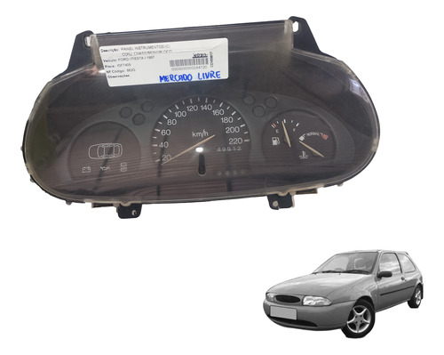 Painel De Instrumentos Fiesta Courier 1997 1998 97 98