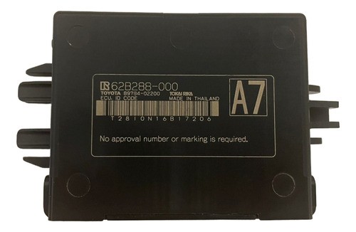 Módulo Ecu Corolla Xei 2.0 2022 - 62b288000