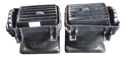 Par Difusor Ar Ld Le Painel Fiat Uno Mille 2003 2012 Preto