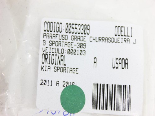 Parafuso Grade Churrasqueira Jg Sportage 11/16 (309)