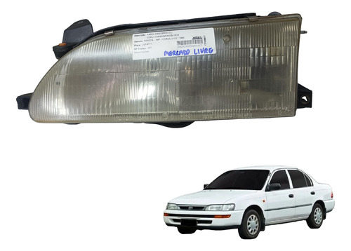 Farol Corolla 1993 1994 1995 1996 1997 Esquerdo Original