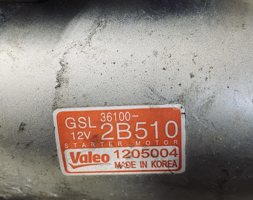 Motor Arranque Hyundai New Tucson 16 A 21 361002b510