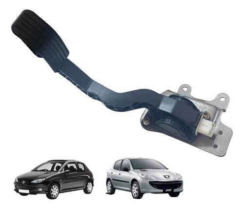 Pedal Acelerador Eletrônico Peugeot 206 207 C3 1.4 Flex