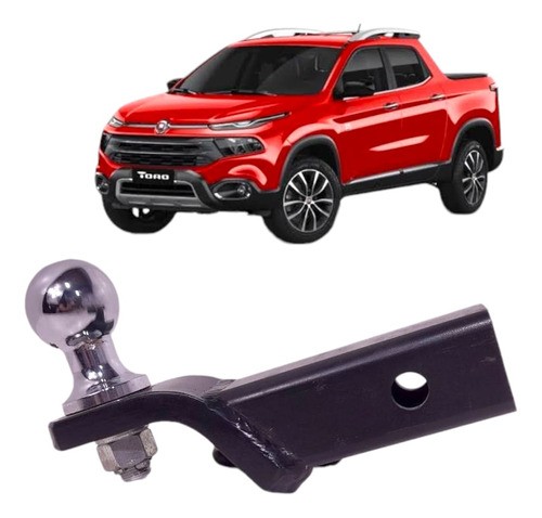 Engate Reboque Removível Fiat Toro 2019 2020 2021 2022 2023