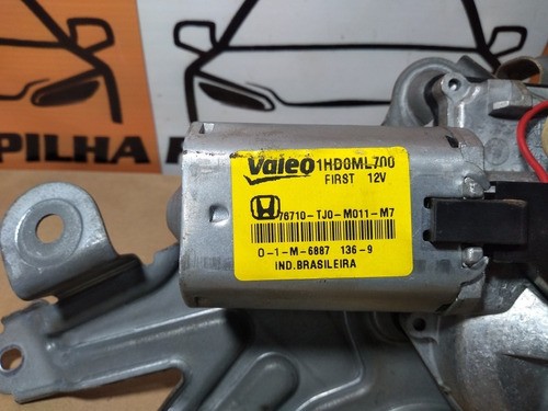 Motor Limpador Trazeiro Honda New Fit 2009/2014 Original 