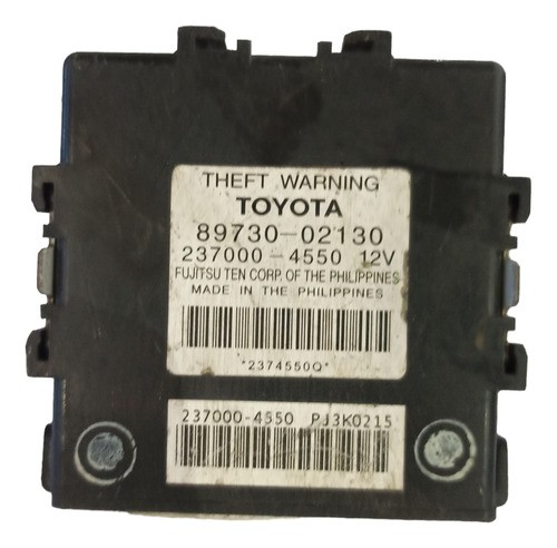 Módulo Central Alarme Toyota Corolla 2012 2014 Original