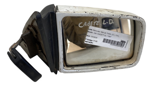 Espelho Retrovisor Manual Gm Kadett Lado Direito
